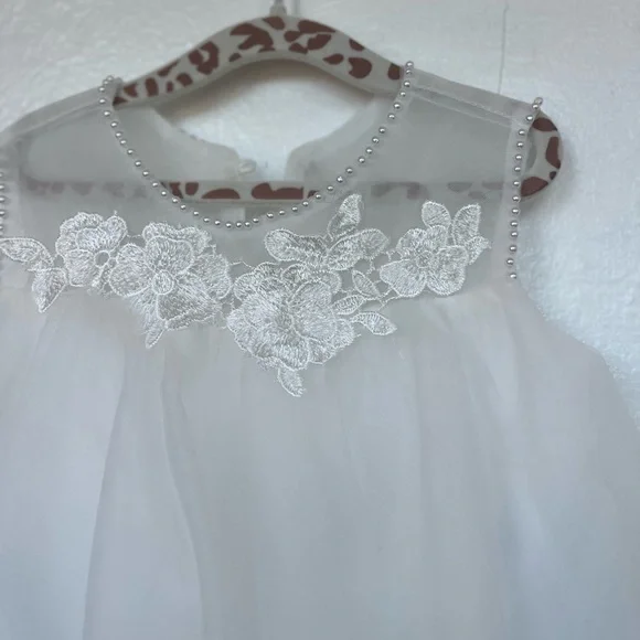 Elegant Cream Lace Dress